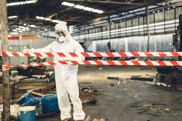 Professional Drug Lab Cleanup technician working in Newnan, GA